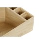 Organisateur DKD Home Decor Bambou (14 x 14 x 7 cm)