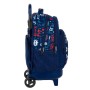 Cartable à roulettes BlackFit8 Letters Blue marine 33 x 45 x 22 cm