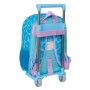 Mochila Escolar con Ruedas Lilo & Stitch Hawaii Azul 26 x 34 x 11 cm