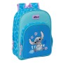 Mochila Escolar Lilo & Stitch Hawaii Azul 26 x 34 x 11 cm