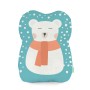 Coussin HappyFriday Happynois Multicouleur ours polaire 40 x 30 cm