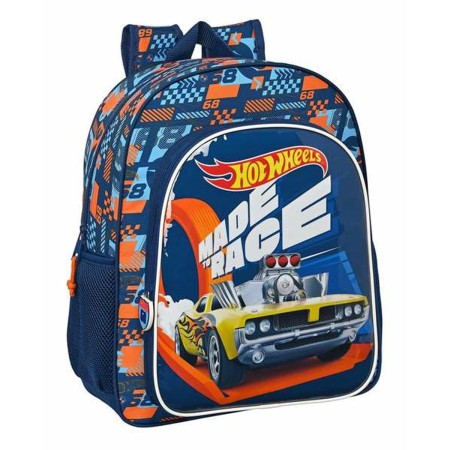 Cartable Hot Wheels Speed Club Blue marine 32 x 38 x 12 cm