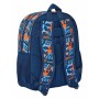 Mochila Escolar Hot Wheels Speed Club Azul marino 32 x 38 x 12 cm