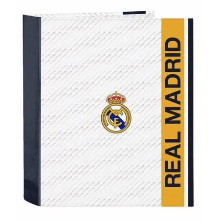 Reliure à anneaux Real Madrid C.F. 23/24 Blanc 27 x 33 x 6 cm