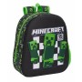 Mochila Escolar 3D Minecraft 27 x 33 x 10 cm