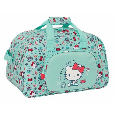 Bolsa de Deporte Hello Kitty Sea lovers Turquesa 40 x 24 x 23 cm Infantil