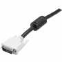 Câble Vidéo Numérique DVI-D Startech DVIDDMM2M Blanc/Noir 2 m Noir