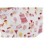 Sac Multi-usages DKD Home Decor Rose Toile (1 pcs) (34 x 14 x 32 cm)