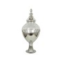 Potiche Romimex Transparent Argenté verre 31 x 54 x 31 cm