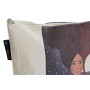 Trousse de toilette DKD Home Decor Toile Noir Blanc Multicouleur Moderne (31 x 8 x 21 cm) (4 pcs)