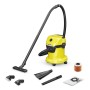 Aspirador Kärcher WD 3 V-15/4/20 Amarillo Negro Gris 1000 W