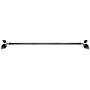 Tringle à Rideau DKD Home Decor Noir Métal Doré (120 x 16 x 16 cm)