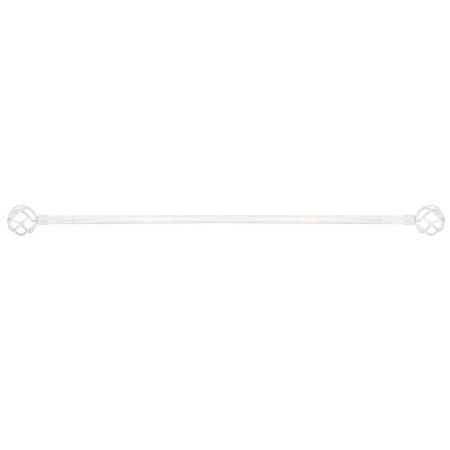 Tringle à Rideau DKD Home Decor Blanc Métal Doré (120 x 16 x 16 cm)