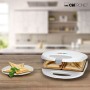 Machine à sandwich Clatronic ST 3477 Blanc 750 W