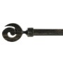 Tringle à Rideau DKD Home Decor Noir Aluminium Doré (120 x 3 x 6 cm)
