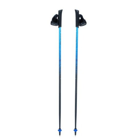 Bastón Trekking Viking Pro-Trainer Azul Negro 110 cm (2 Unidades)