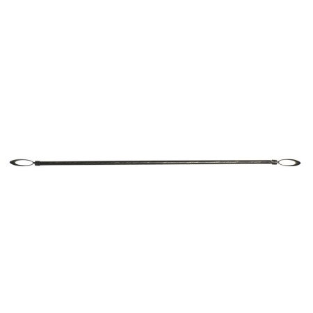 Tringle à Rideau DKD Home Decor Noir Aluminium Doré (120 x 3 x 4 cm)