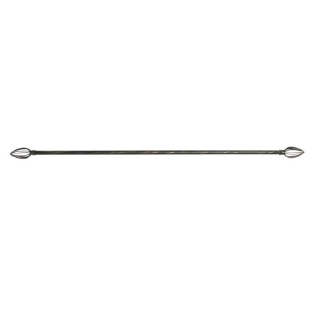 Tringle à Rideau DKD Home Decor Noir Aluminium Doré (120 x 6 x 6 cm)