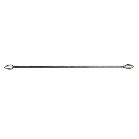 Tringle à Rideau DKD Home Decor Noir Aluminium Doré (160 x 6 x 6 cm)