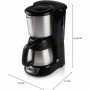 Cafetera de Goteo DOMO DO709K 1000 W 1 L