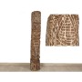 Escultura Romimex Natural Madera de Java 30 x 180 x 35 cm Tribal