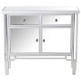 Buffet Alexandra House Living Bois 90 x 30 x 80 cm