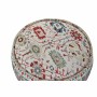 Pouf DKD Home Decor Multicouleur Coton (60 x 60 x 27 cm)