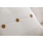 Housse de coussin Estelia Blanc 50 x 50 cm