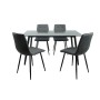 Conjunto de Mesa con Sillas Romimex 5 Piezas