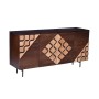 Buffet Romimex Marron Doré Bois de manguier 40 x 80 x 150 cm