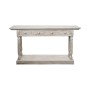 Console Romimex Blanc Bois de manguier Bois MDF 30 x 81 x 152 cm