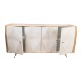 Buffet Romimex Blanc Naturel Bois de manguier 41 x 77 x 152 cm