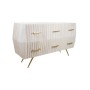 Buffet Romimex Blanc Doré Bois de manguier 44 x 83 x 158 cm