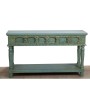 Console Romimex Vert Bois de manguier 130 x 76 x 35 cm