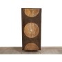 Armario Romimex Marrón Metal Madera de mango 75 x 180 x 45 cm