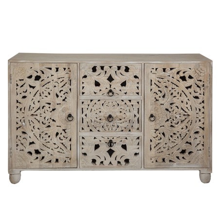 Buffet Romimex Beige Bois de manguier 40 x 90 x 140 cm