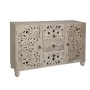 Buffet Romimex Beige Bois de manguier 40 x 90 x 140 cm