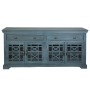 Buffet Romimex Bleu Bois de manguier 40 x 85 x 180 cm