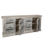 Buffet Romimex Blanc Bois de manguier 222 x 96 x 50 cm