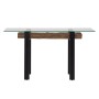 Console Romimex Marron Noir 45 x 77 x 140 cm