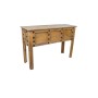 Console Romimex Naturel Bois de manguier 120 x 80 x 40 cm