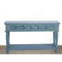 Console Romimex Bleu Bois de manguier 130 x 76 x 35 cm