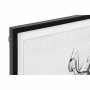 Cadre DKD Home Decor S3017733 Femme Moderne (70 x 2,5 x 90 cm) (2 Unités)
