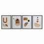 Cadre DKD Home Decor S3017736 Abstrait Moderne (50 x 2,5 x 70 cm) (4 Unités)