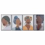 Cadre DKD Home Decor 8424001724987 Colonial Africaine (60 x 4 x 90 cm) (4 Unités)