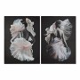 Cadre DKD Home Decor Femme Moderne (50 x 1,8 x 70 cm) (2 Unités)