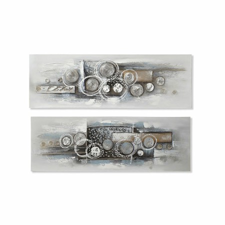 Cadre DKD Home Decor S3017787 Toile Abstrait Moderne (150 x 2,8 x 50 cm) (2 Unités)