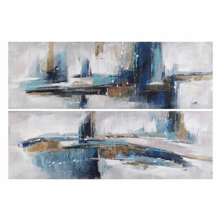 Cadre DKD Home Decor S3017826 Abstrait Moderne (150 x 3,5 x 50 cm) (2 Unités)