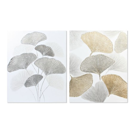 Cadre DKD Home Decor Pin Toile Volets (2 pcs) (80 x 3.8 x 100 cm)