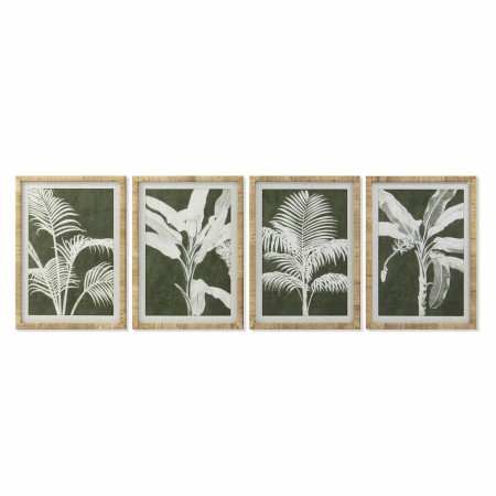 Cadre DKD Home Decor S3017832 Palmiers Tropical (50 x 2 x 70 cm) (4 Unités)